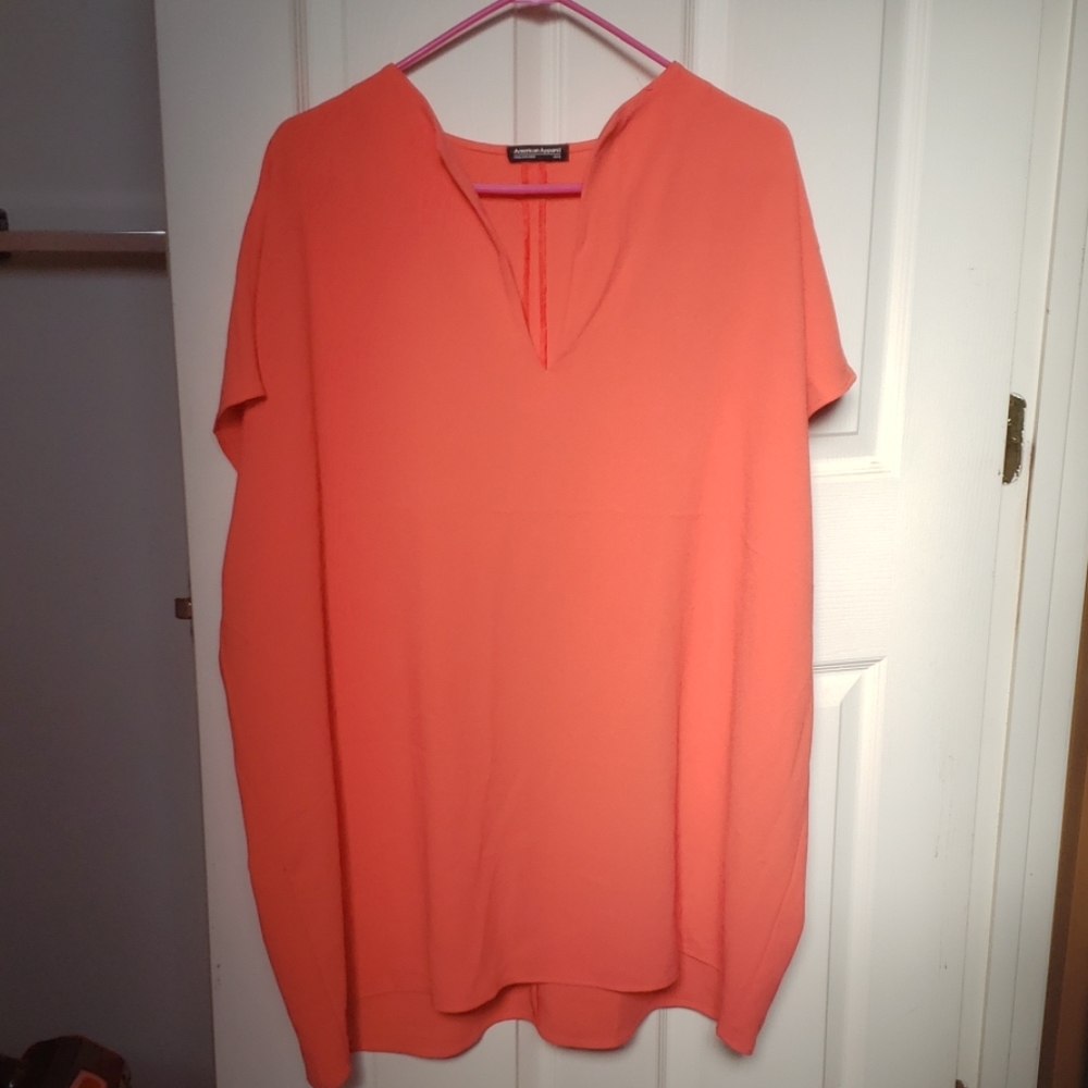 Coral American Apparel Ada Dress XS/S